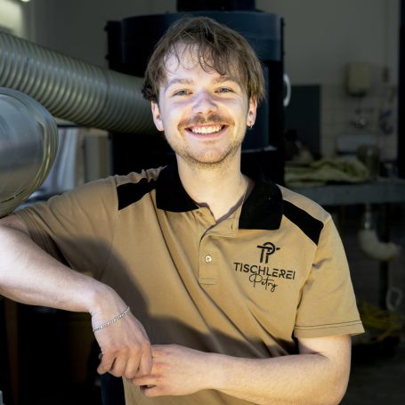 Auszubildender Leonard Schmitz
